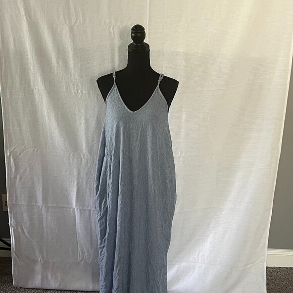 Elan Other - ELAN Light Blue Swim Maxi Cover-Up Dress Small with pockets - 0138